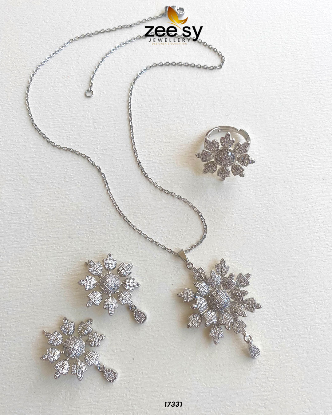 Sunflower Necklace - House Of Zarish