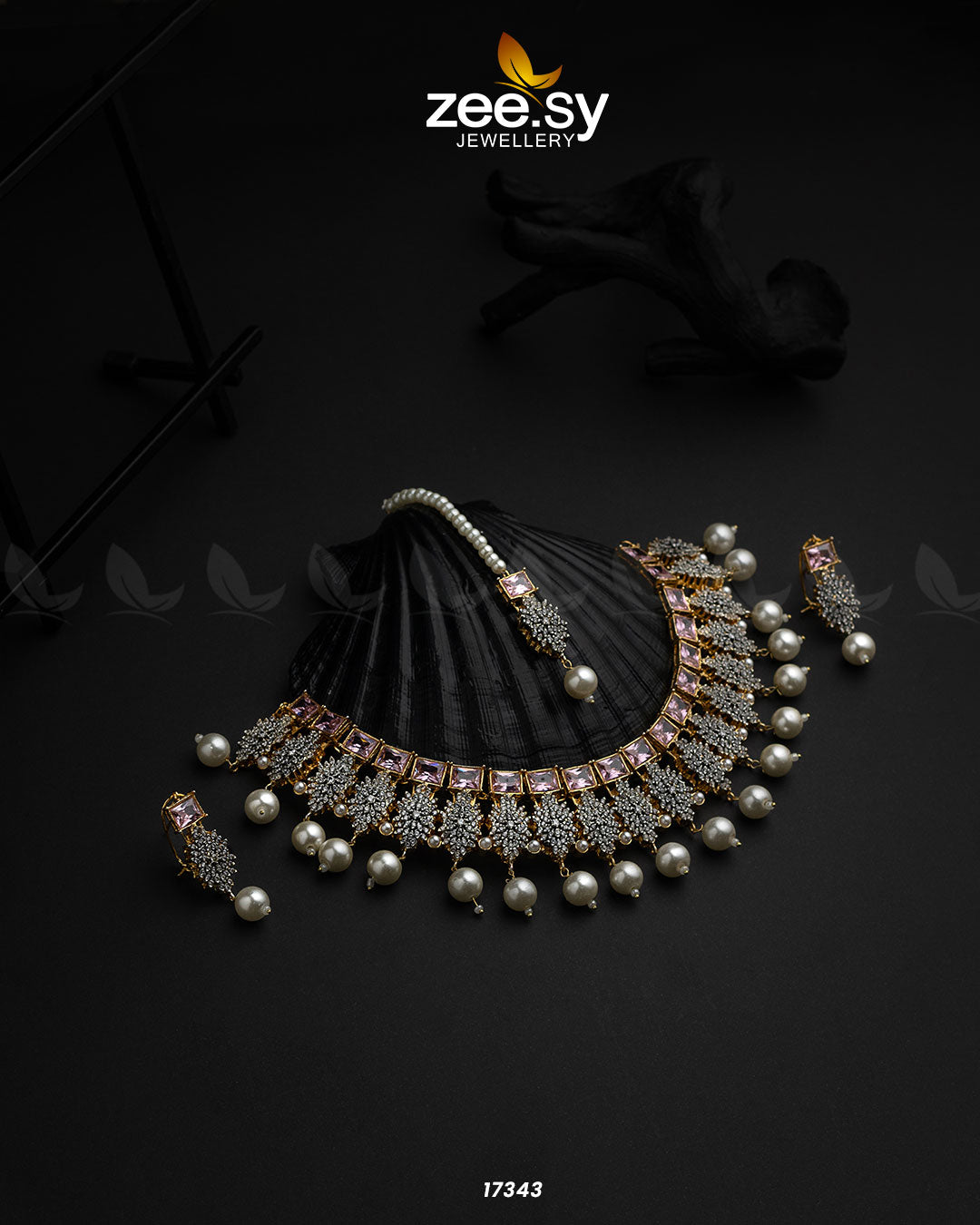 Preeti Necklace - House Of Zarish
