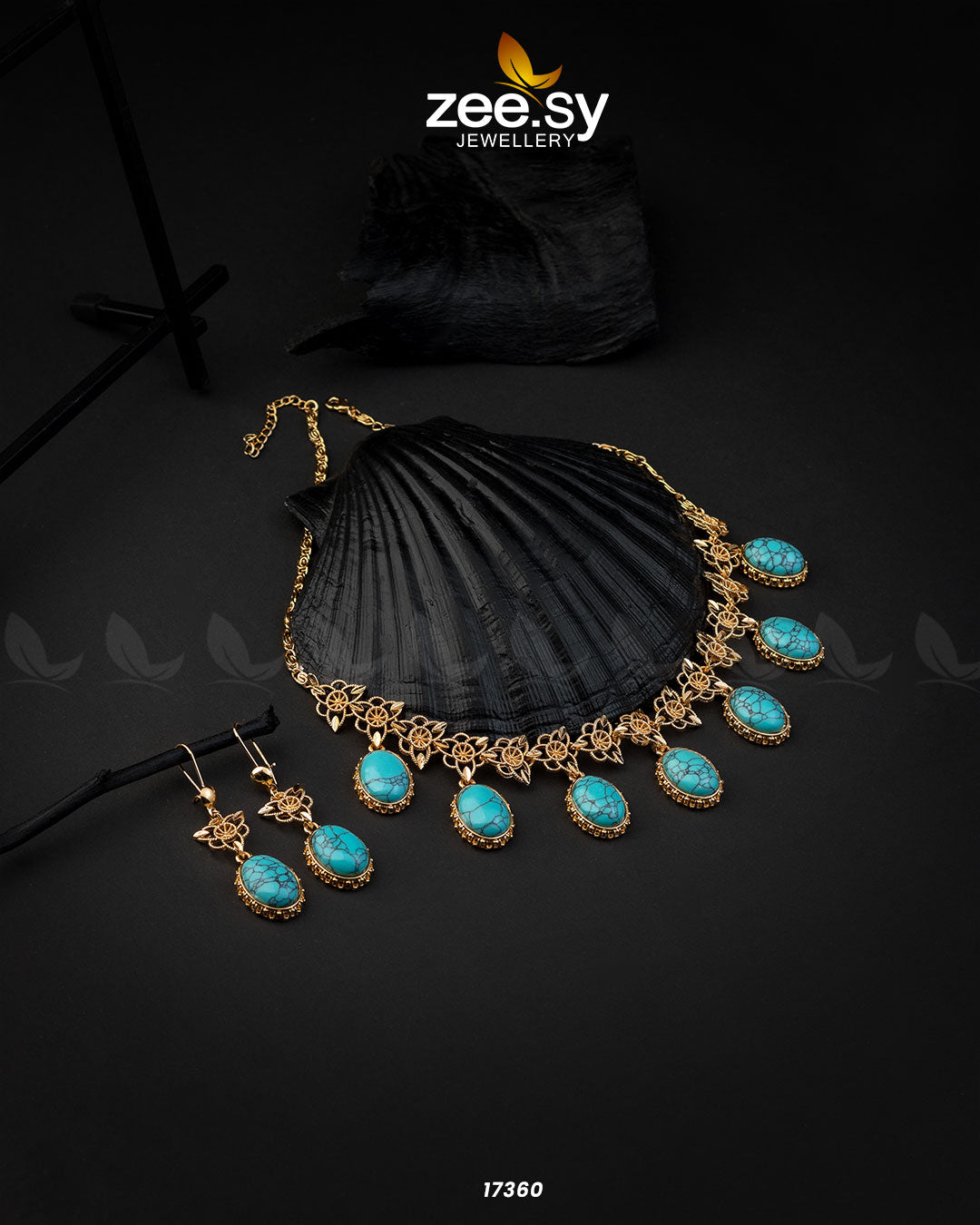 Arash Necklace - House Of Zarish