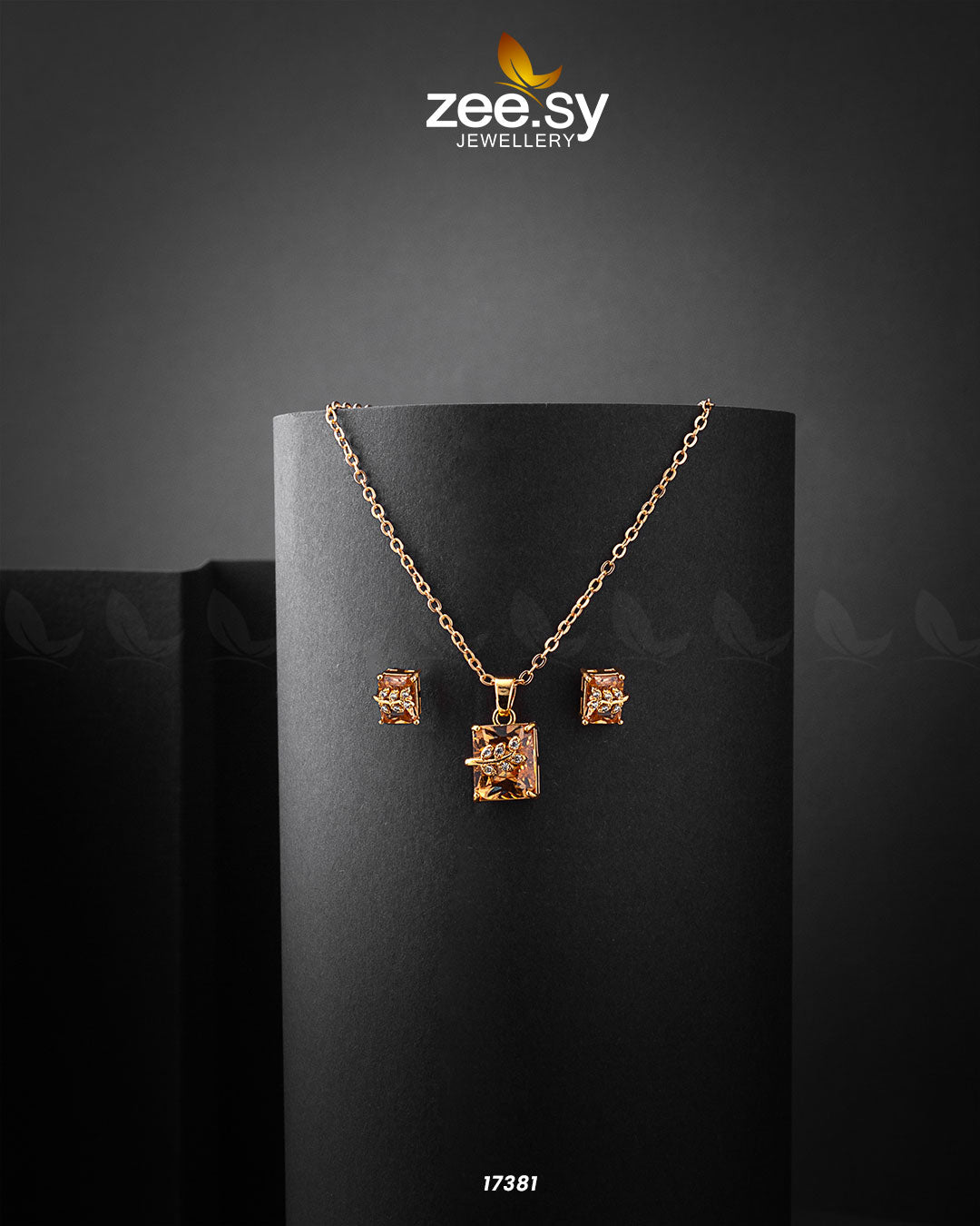 Cubic Sterling Pendant - House Of Zarish