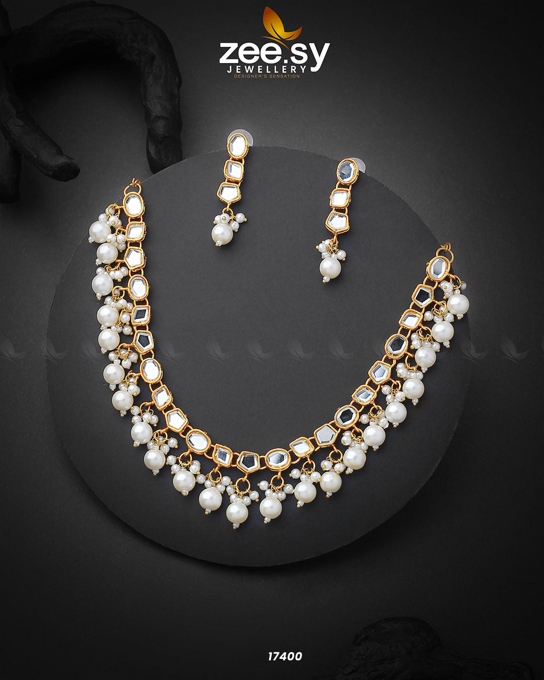 Naqsh Necklace - House Of Zarish