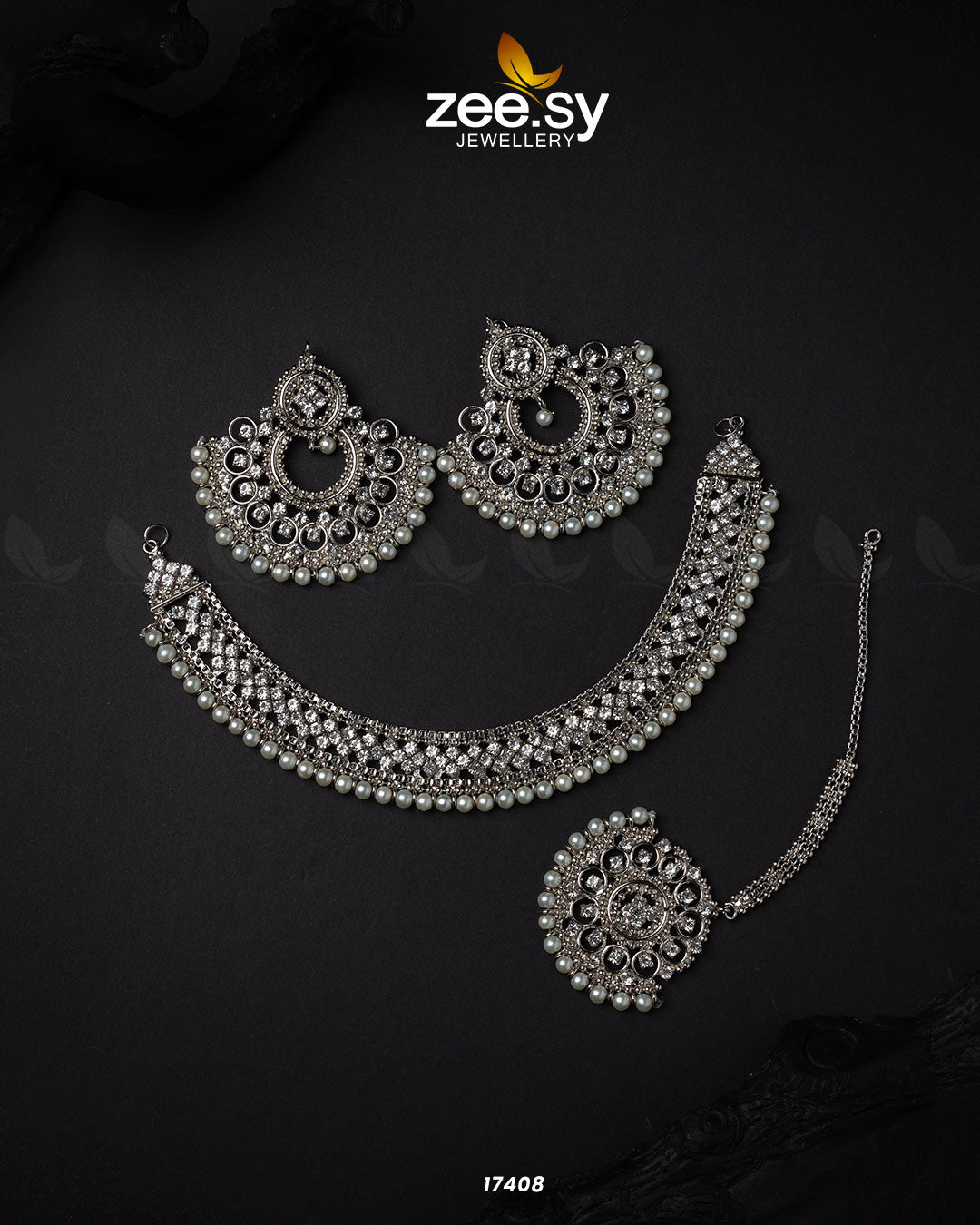 Gul-E-Rana Necklace - House Of Zarish
