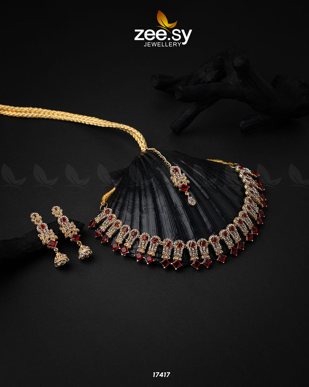 Classic Zircon Necklace - House Of Zarish