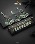 Amaira Chokar Necklace Set - House Of Zarish
