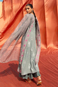 Cross Stitch | Eid Lawn 24 | SILVER SHINE - House Of Anaya