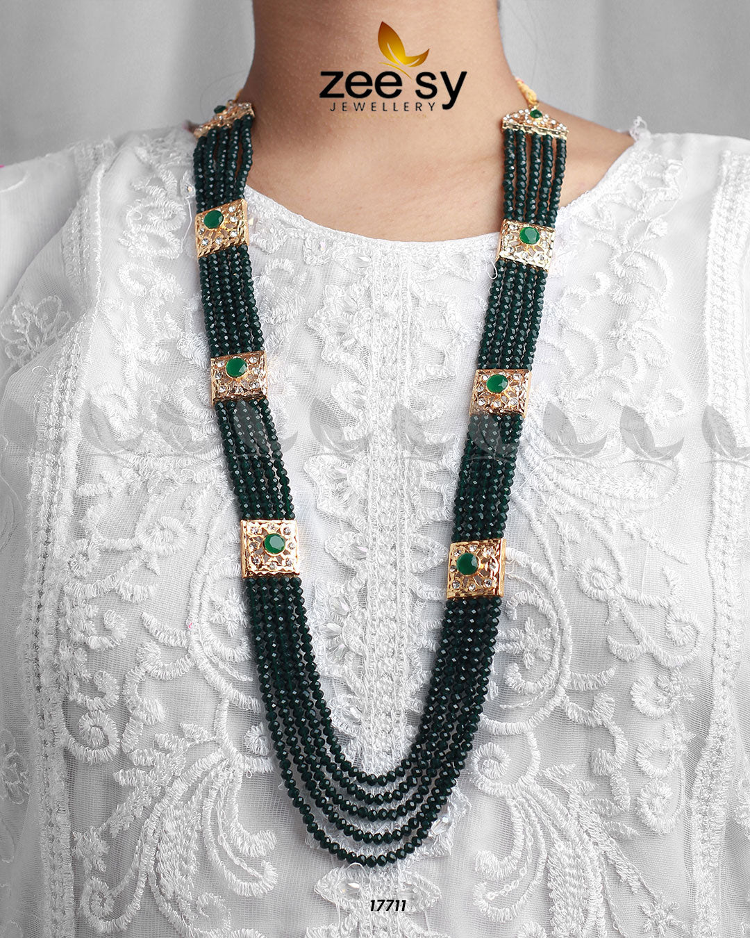 Initials Mala Necklace - House Of Zarish