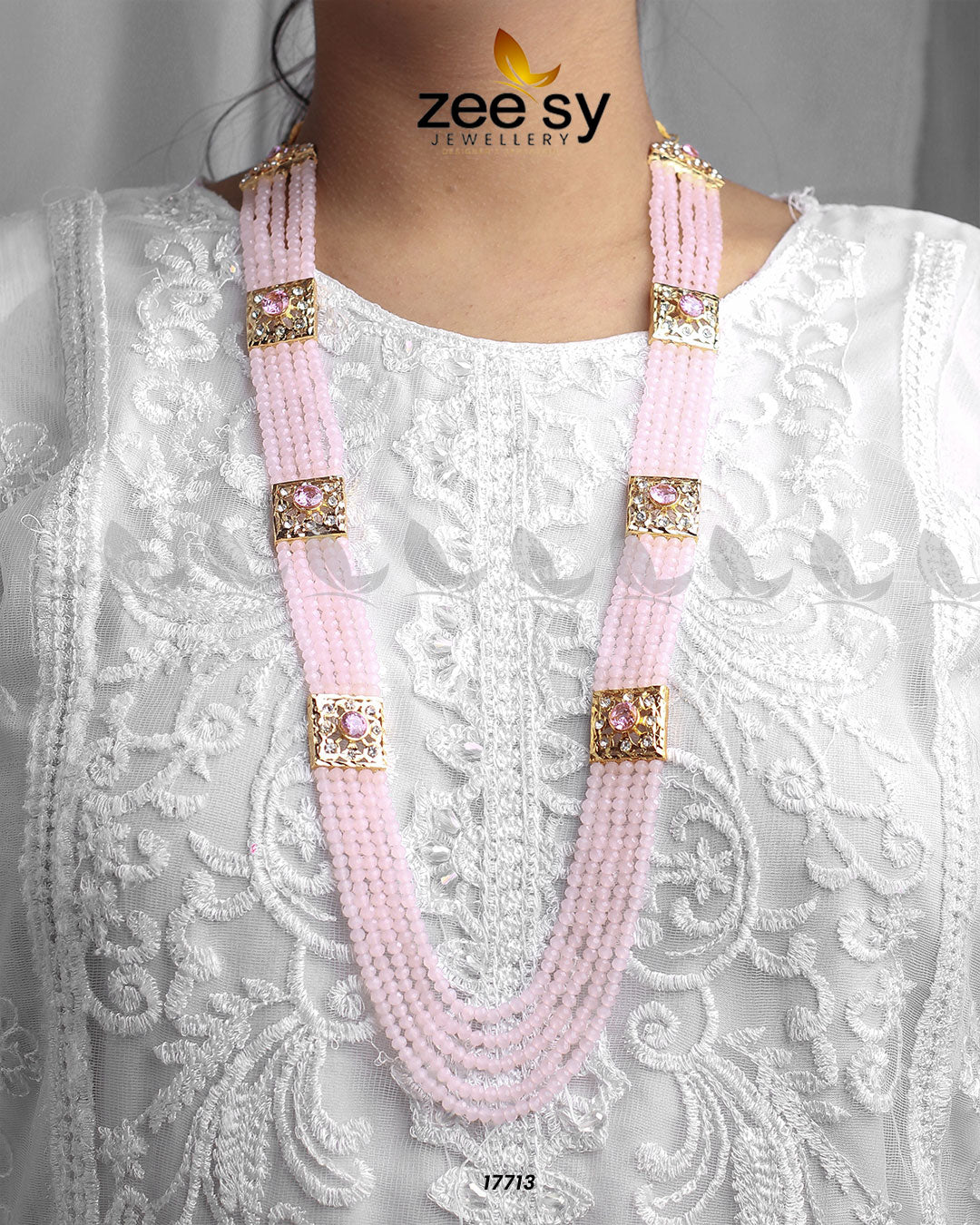 Initials Mala Necklace - House Of Zarish