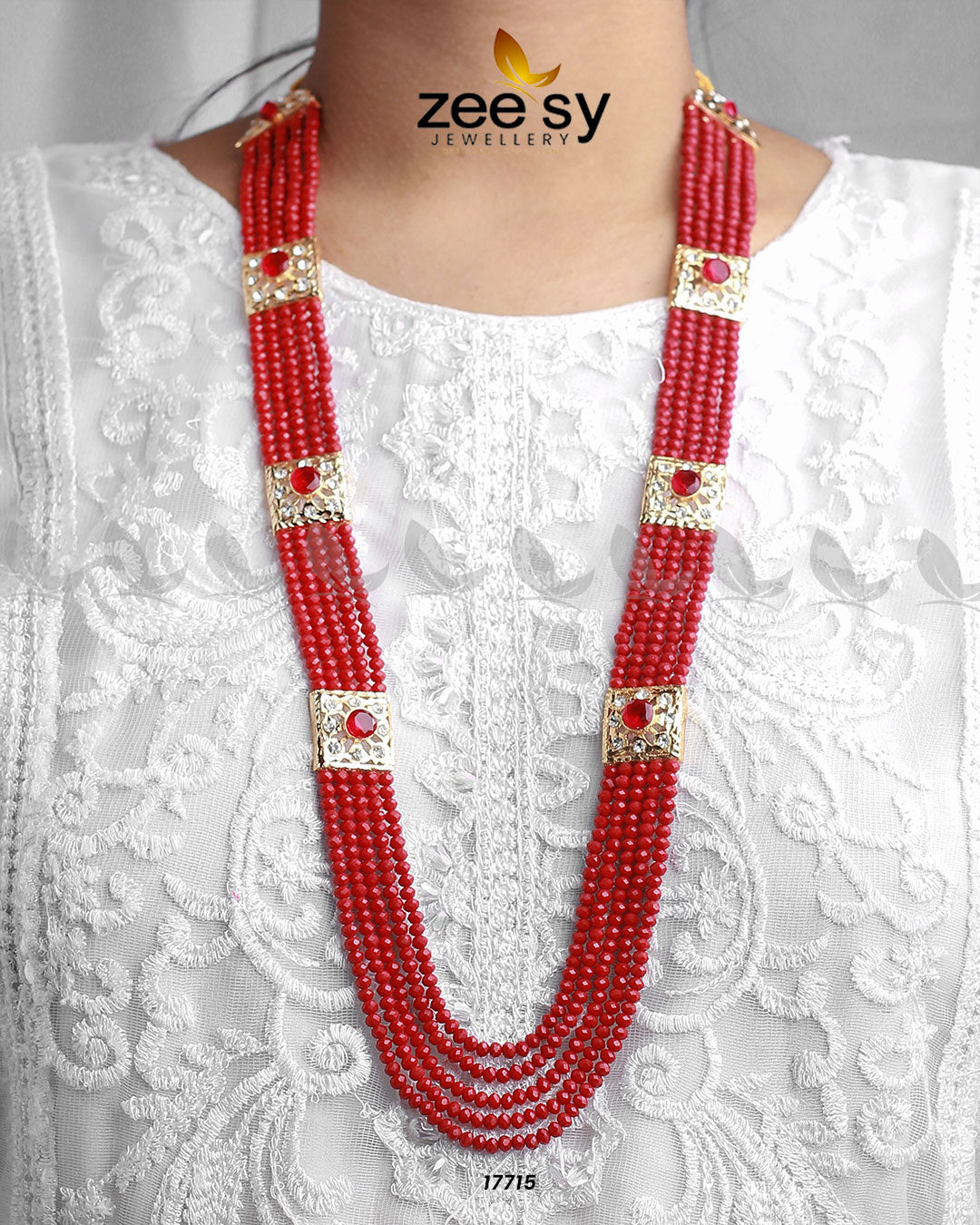 Initials Mala Necklace - House Of Zarish