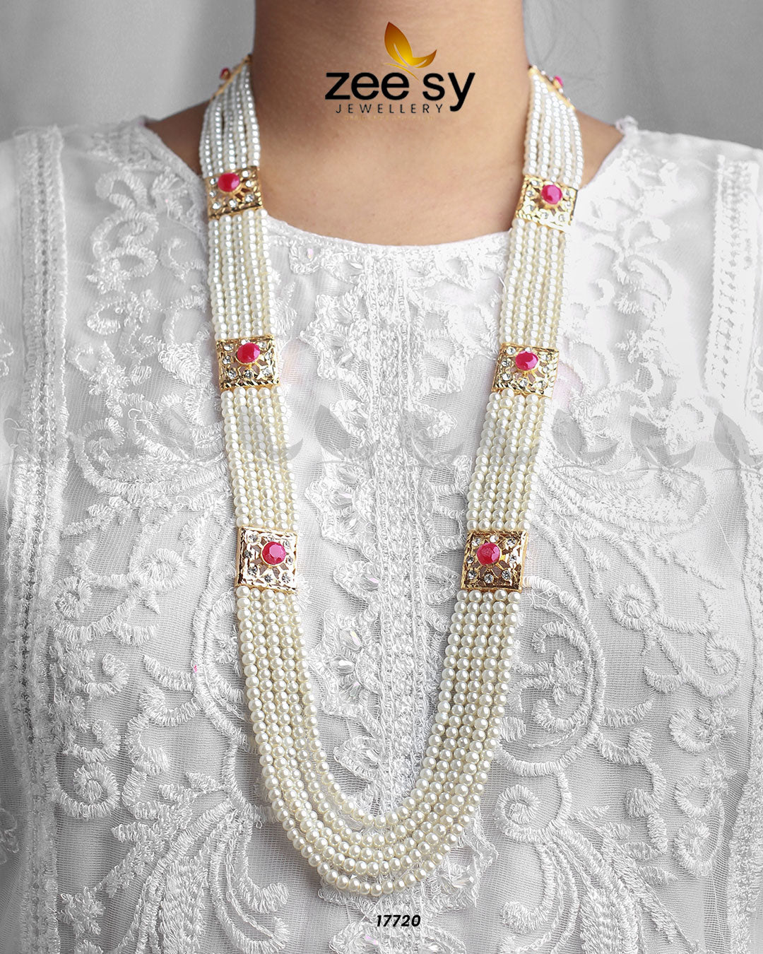 Luxe Mala Necklace - House Of Zarish