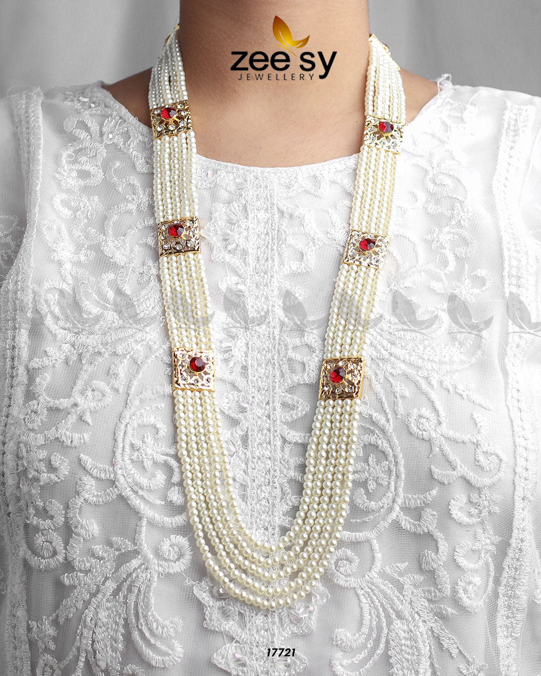 Luxe Mala Necklace - House Of Zarish