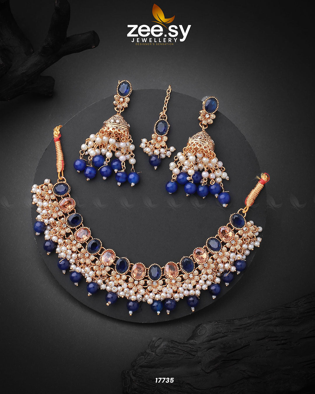 Celosia Necklace - House Of Zarish