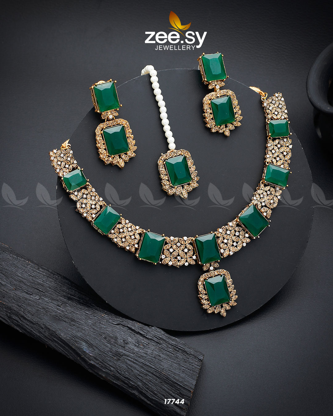 Gul-Badan Necklace - House Of Zarish
