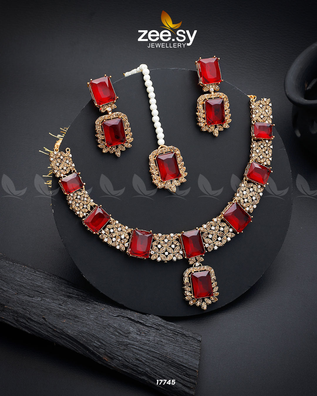 Gul-Badan Necklace - House Of Zarish