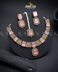 Gul-Badan Necklace - House Of Zarish