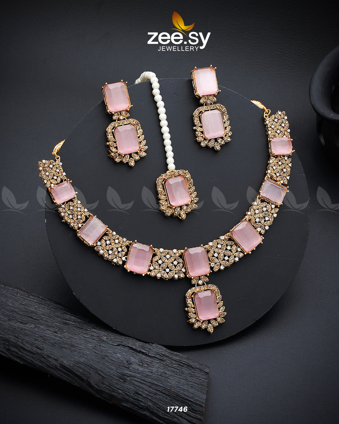 Gul-Badan Necklace - House Of Zarish