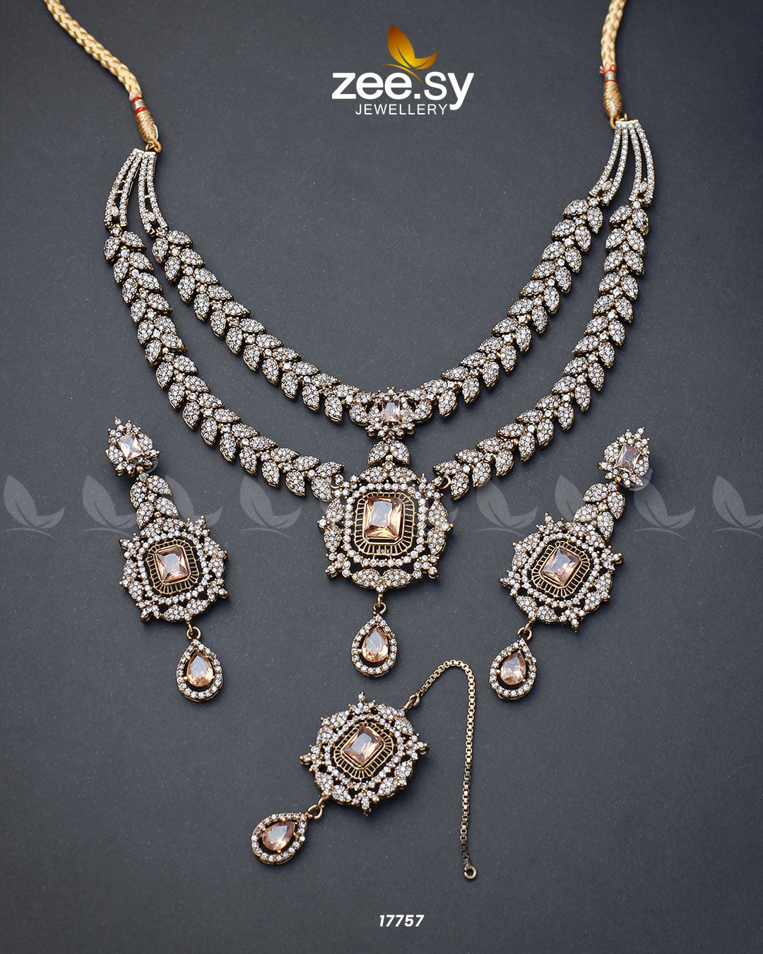 Fuchsia Necklace - House Of Zarish