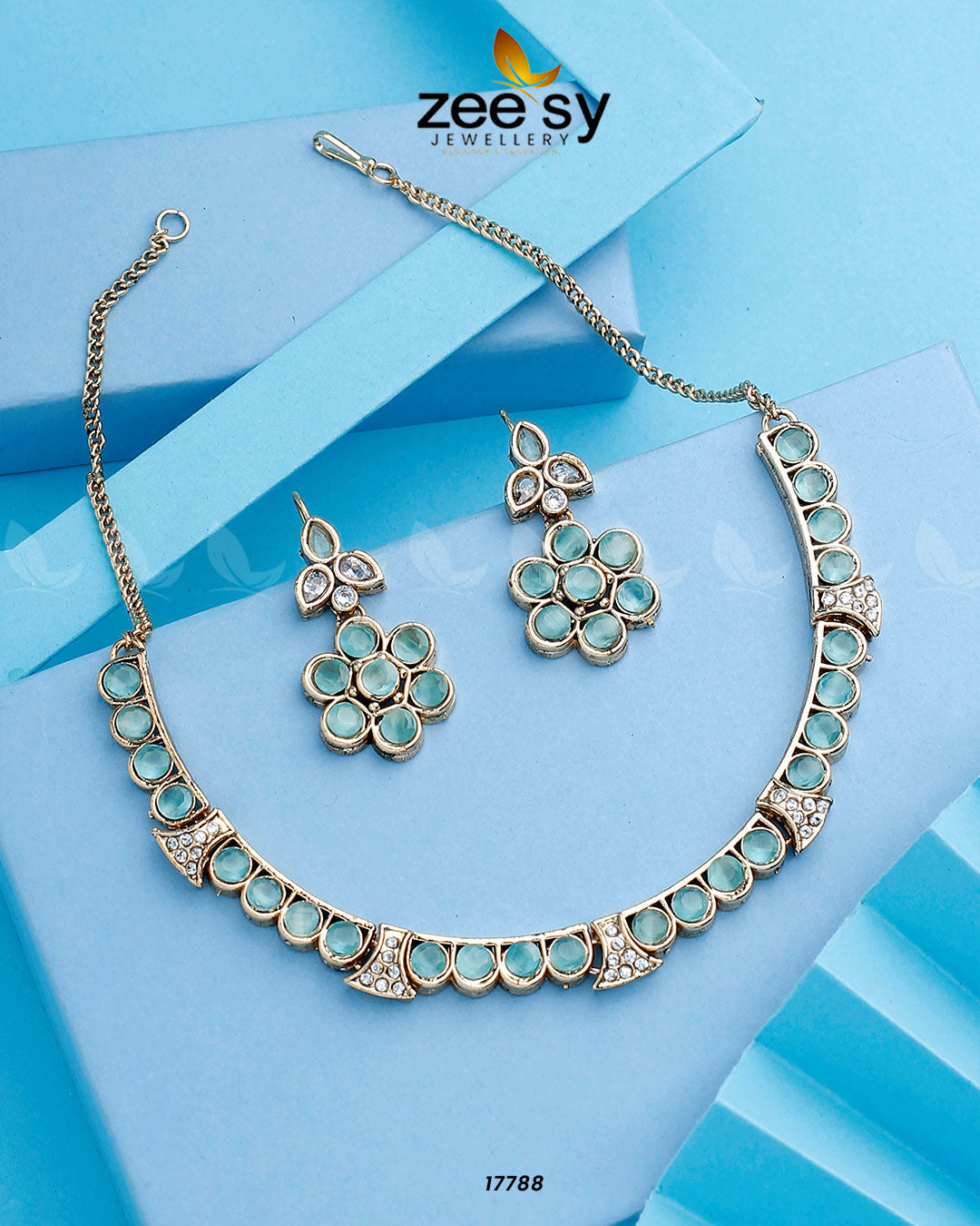 Textured Necklace - House Of Zarish