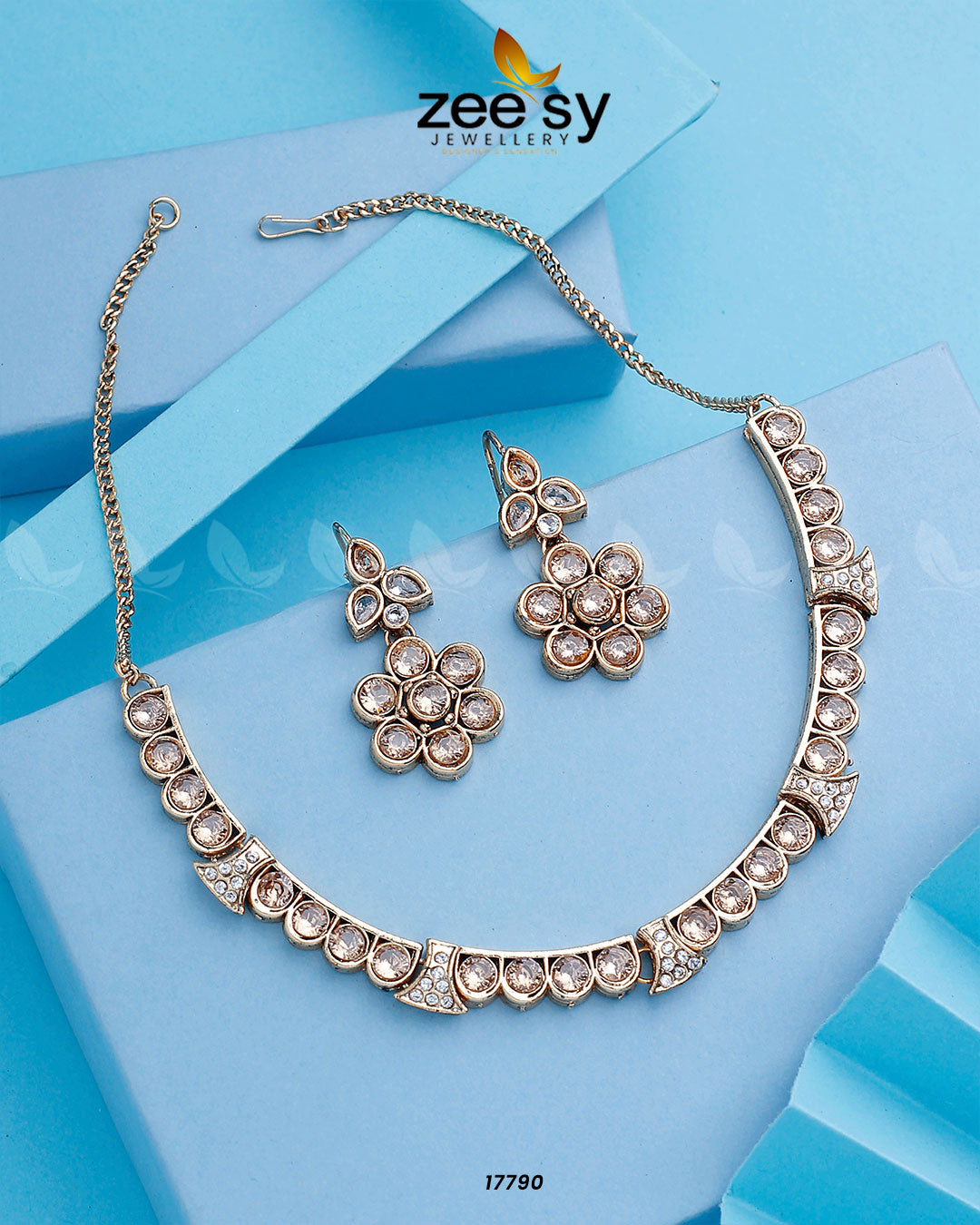 Textured Necklace - House Of Zarish