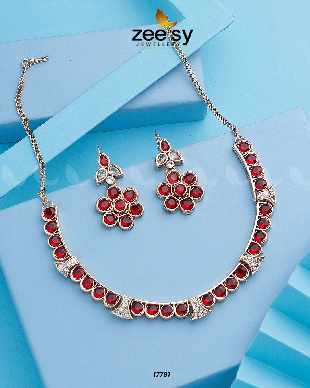 Textured Necklace - House Of Zarish