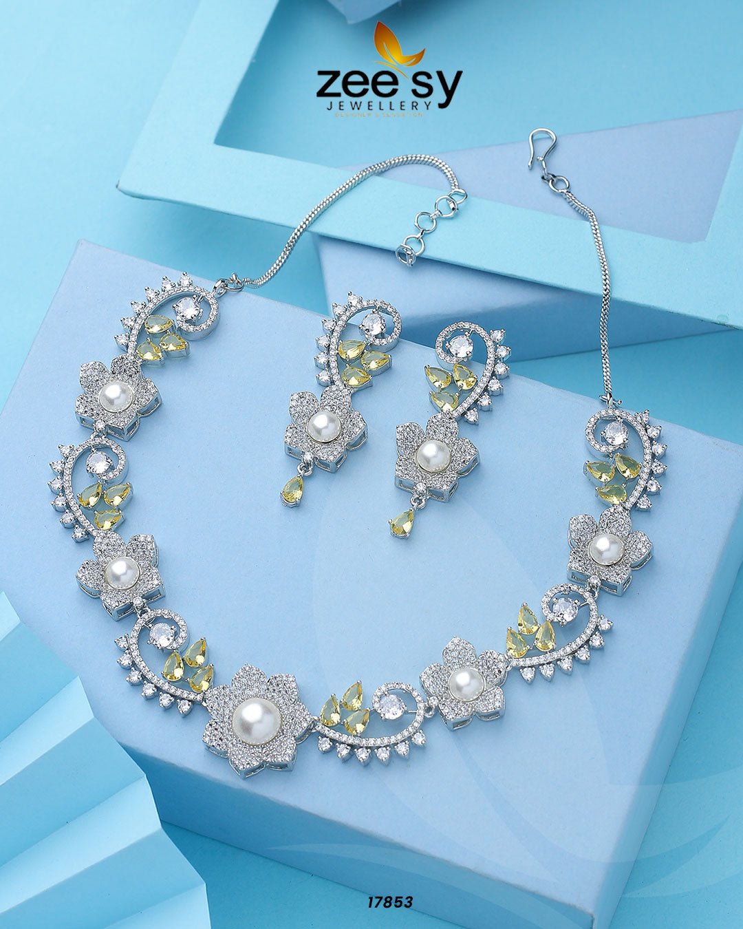 Rosalinda Necklace - House Of Zarish