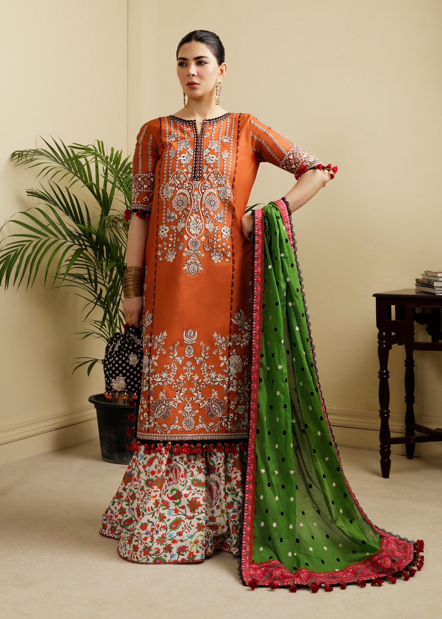 Hussain Rehar | Lawn SS 2023 | Stardust - House Of Anaya