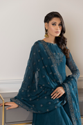 Iznik | Ready to Wear | IP-169 - BLUE DELPHINIUM