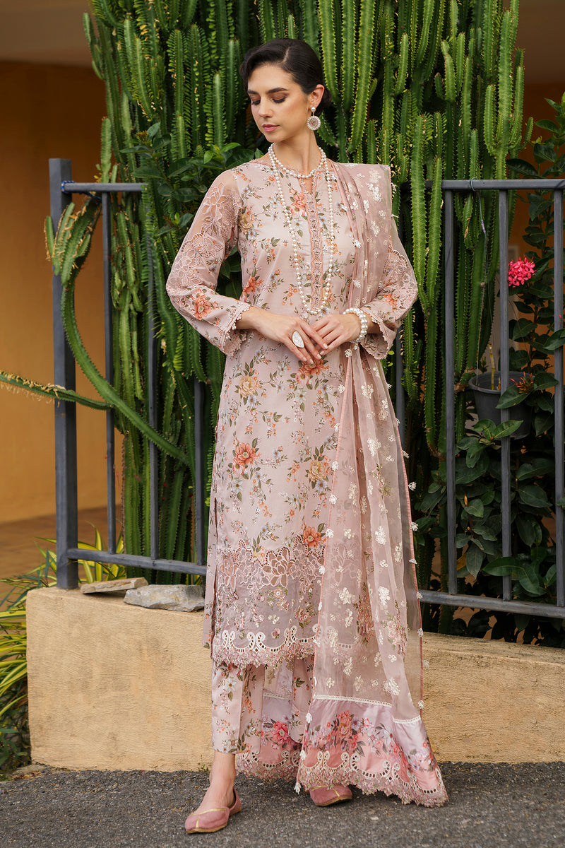 Baroque | Luxury Pret 24 | LAWN UF-585 - House Of Anaya