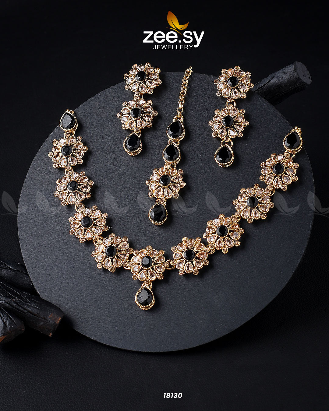 Narcissus Necklace Set - House Of Zarish