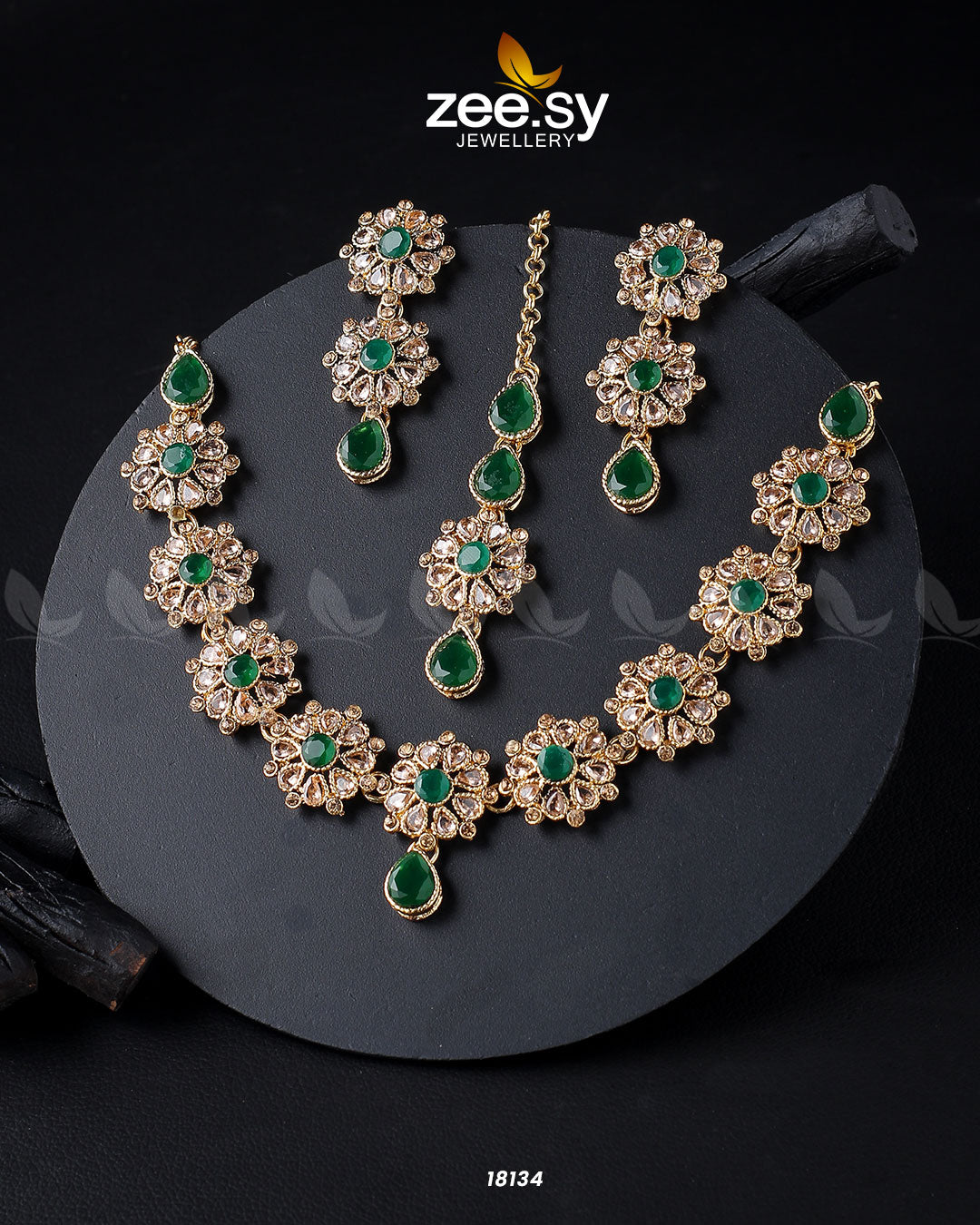 Narcissus Necklace Set - House Of Zarish