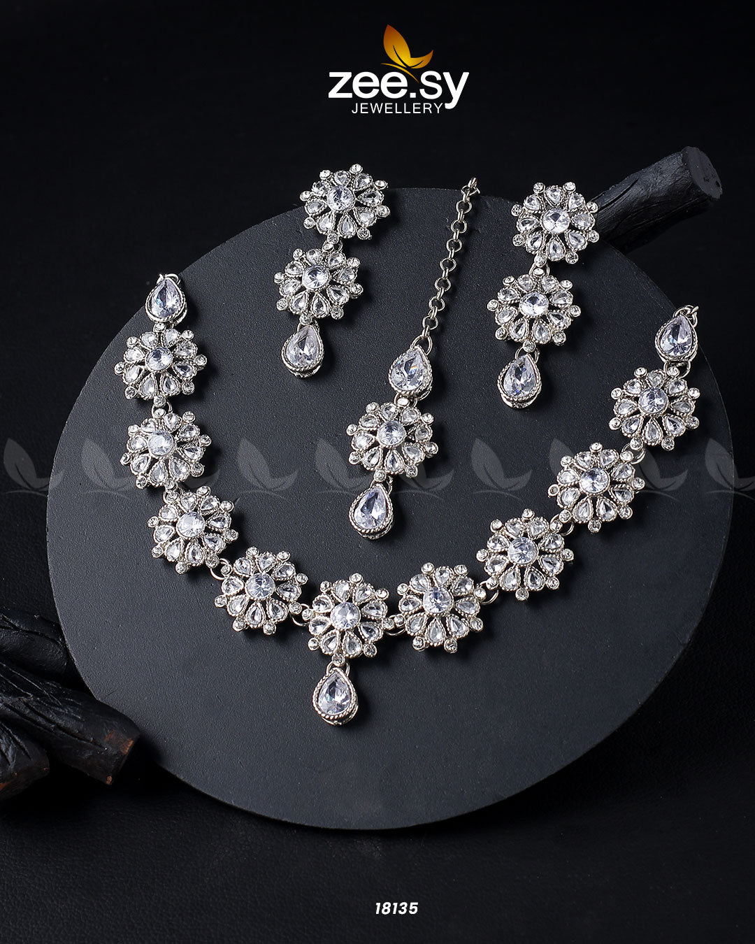 Narcissus Necklace Set - House Of Zarish