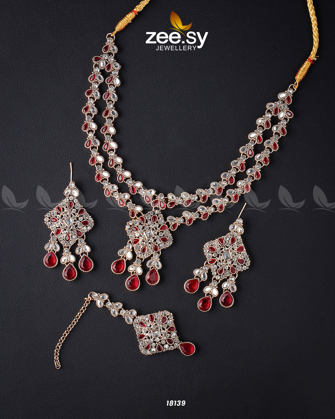 Juggan Necklace Set - House Of Zarish