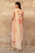 Cross Stitch | Premium Lawn 24 | PEACH BLUSH - House Of Anaya