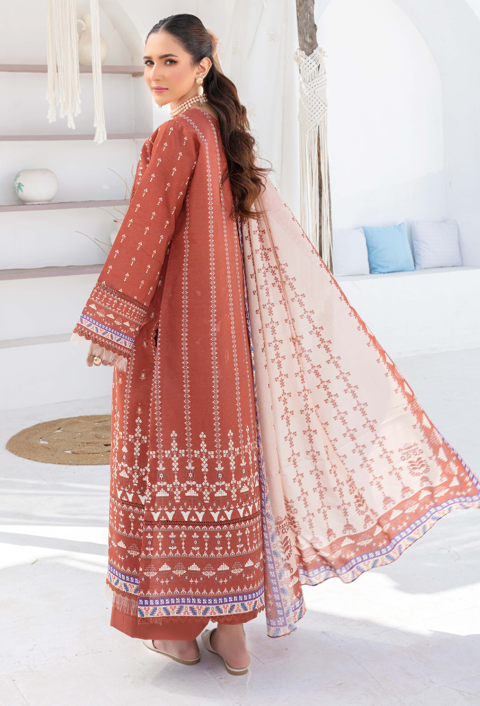 Humdum | Saira Bano Lawn 24 | D03 - House Of Anaya