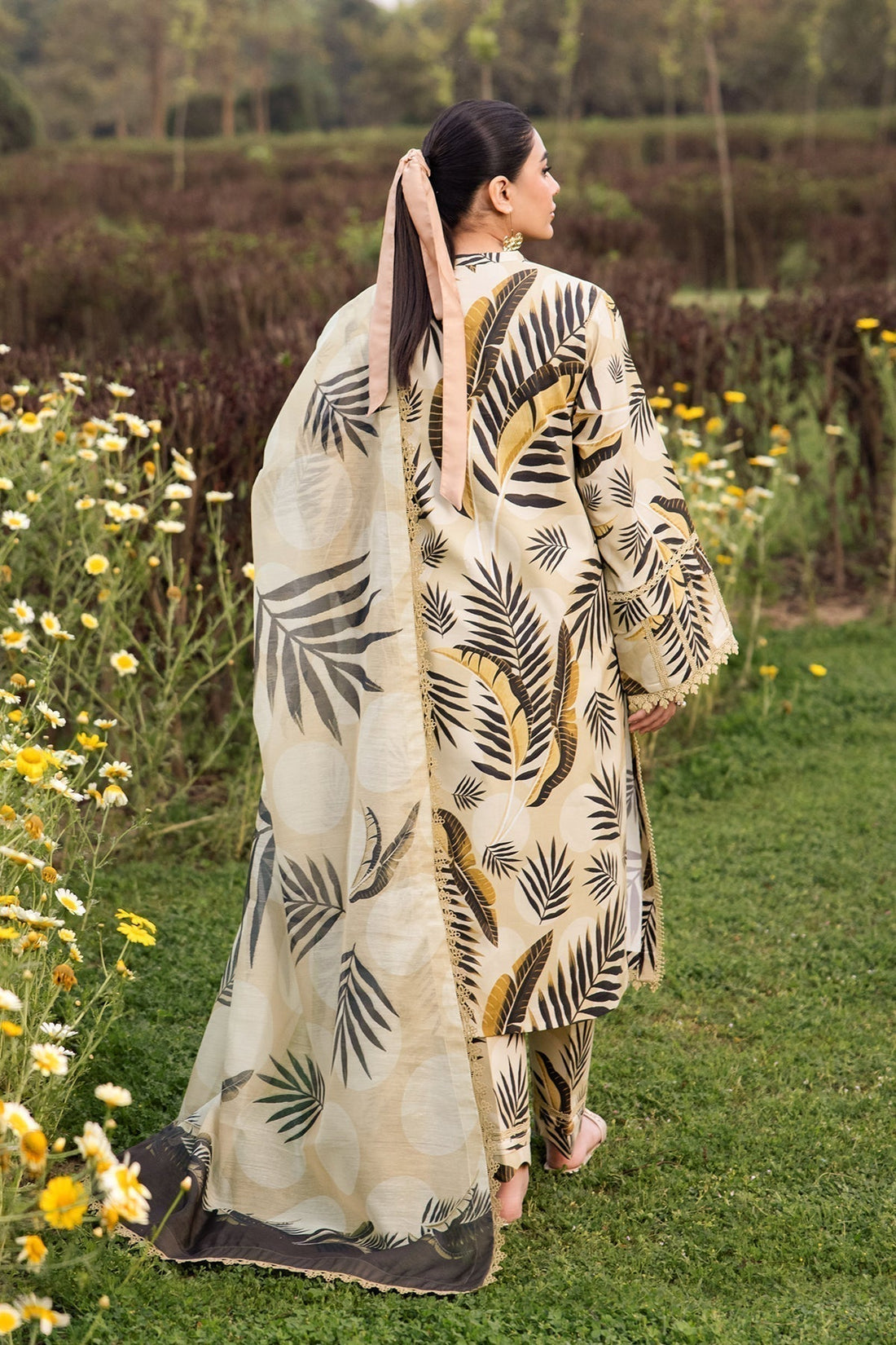 Alizeh | Sheen Lawn Prints 24 | DAFFODIL - House Of Anaya