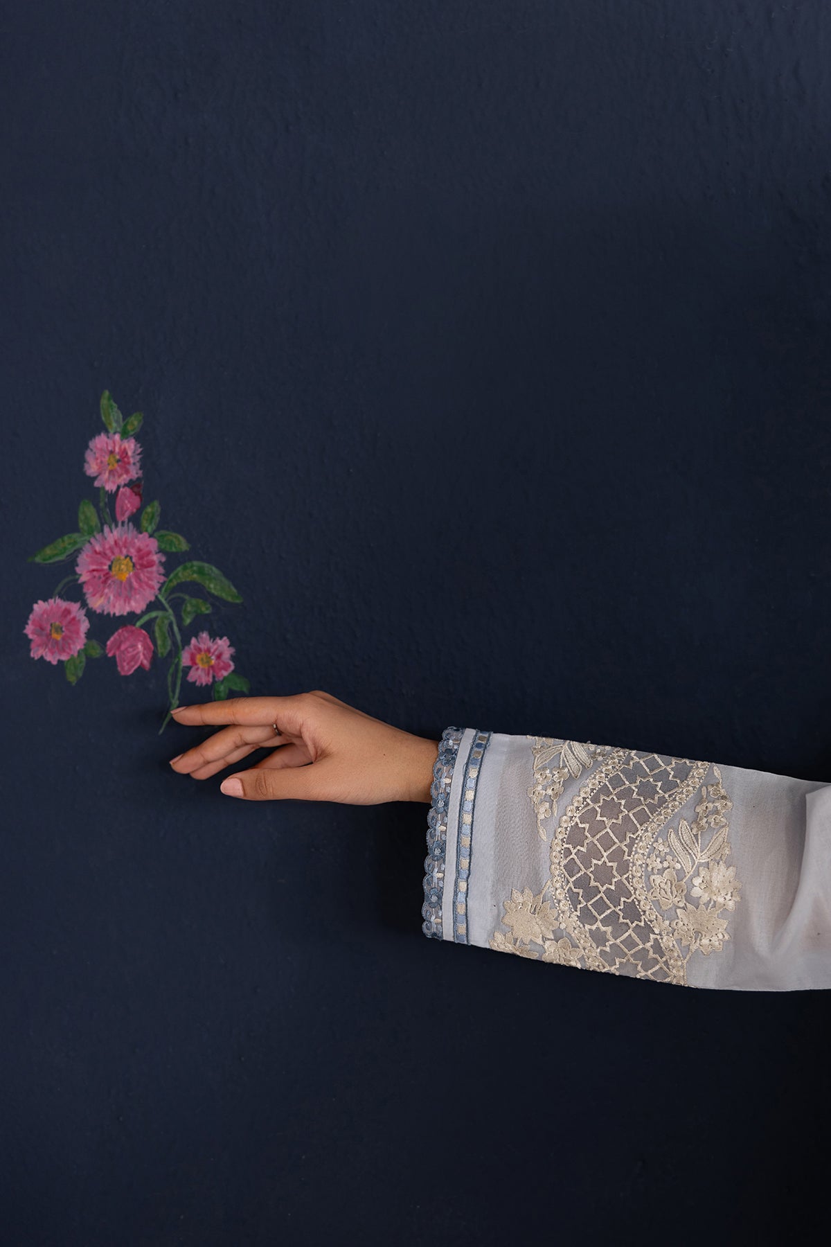 Baroque | Embroidered Lawn | SF-4466