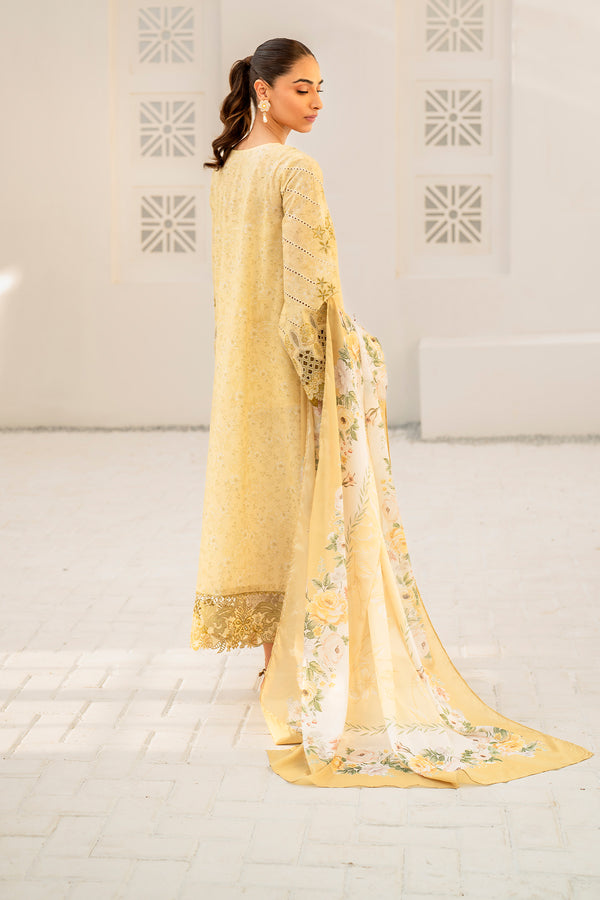 Baroque | Luxury Pret 24 | LAWN UF-670 - House Of Anaya