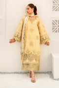 Baroque | Luxury Pret 24 | LAWN UF-670 - House Of Anaya