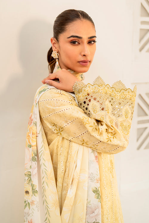 Baroque | Luxury Pret 24 | LAWN UF-670 - House Of Anaya