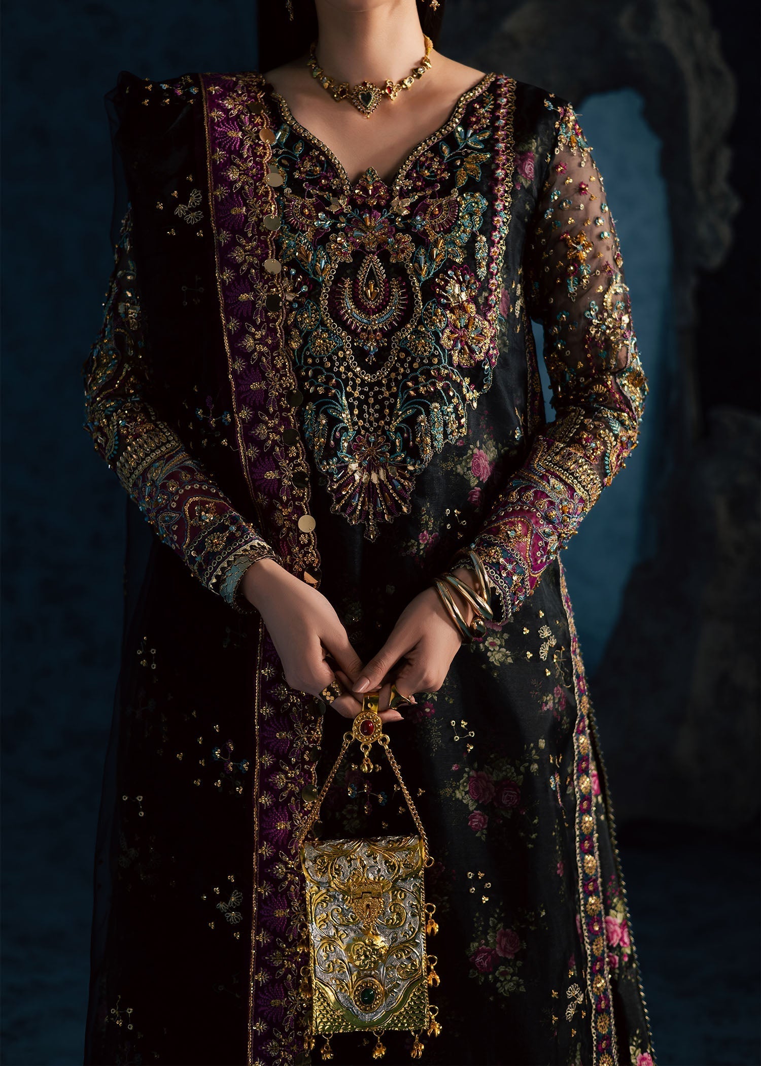 Maria Osama Khan | Lamhay Wedding Festive | MEHTAB