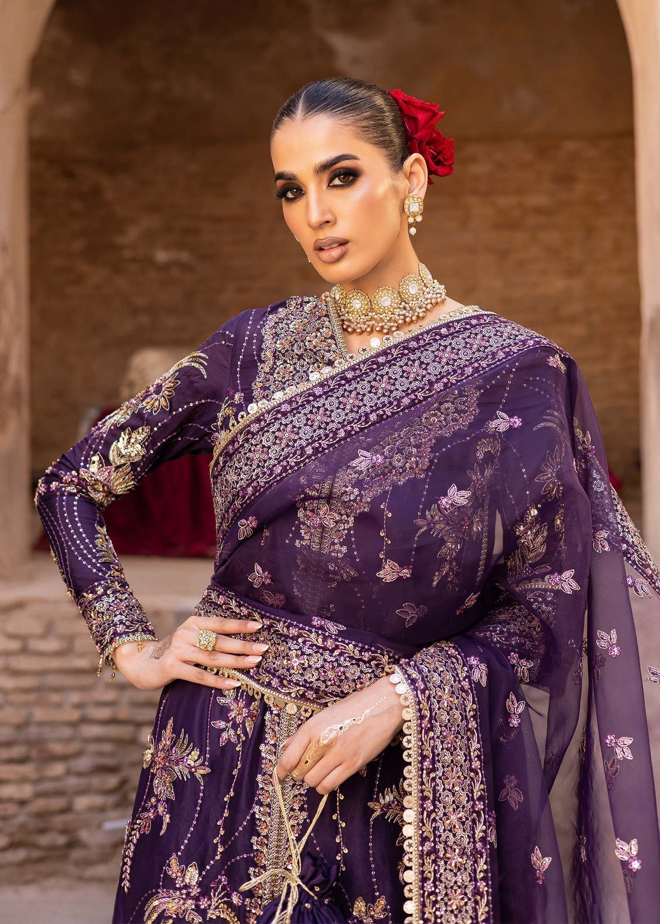 Akbar Aslam | Dastaan Luxury Formals | Haniye
