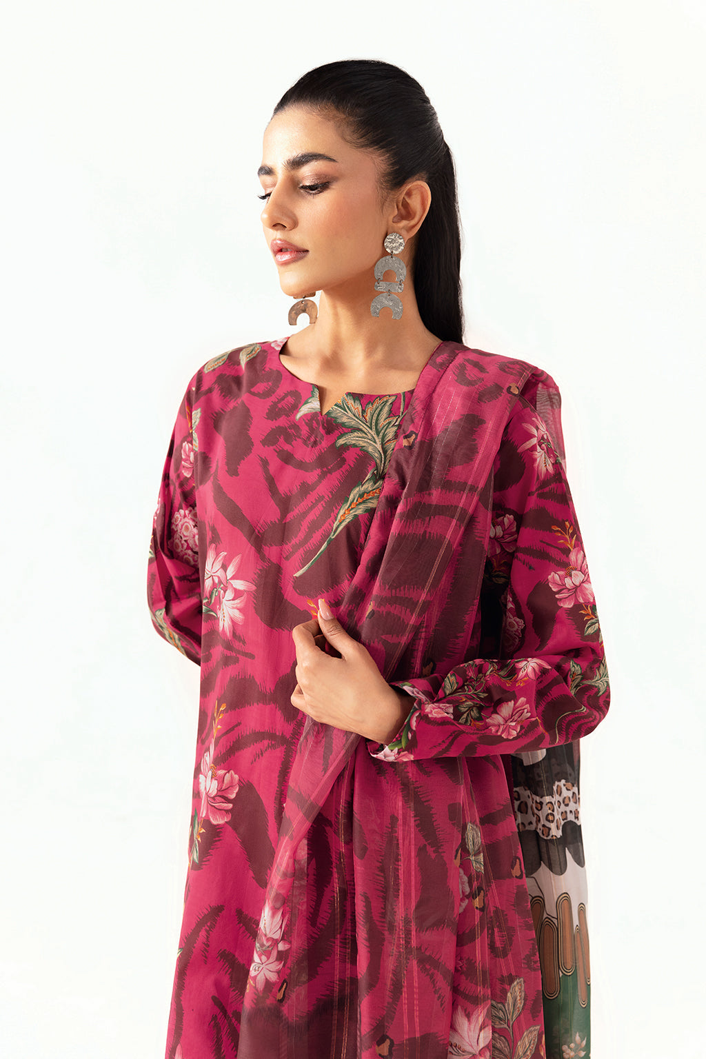 Ramsha | Pinted Lawn | RP-102 - House Of Anaya