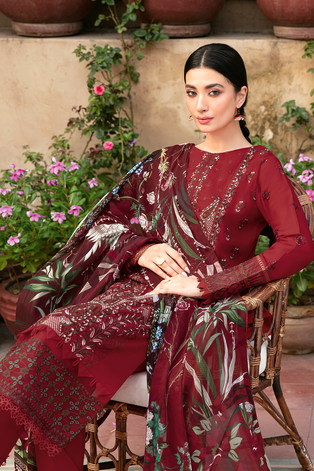 Ramsha | Luxury Lawn 24 | L-803 - House Of Anaya