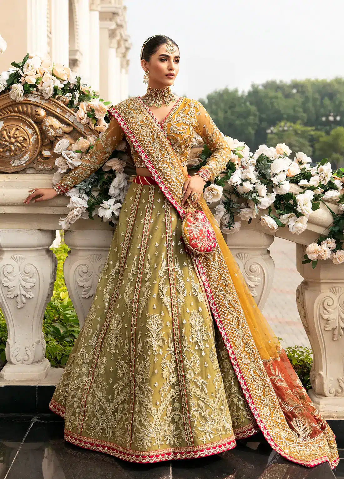 Gulaal | Wedding Collection 23 | DIYA (GL-WU-23V1-01) - House Of Anaya