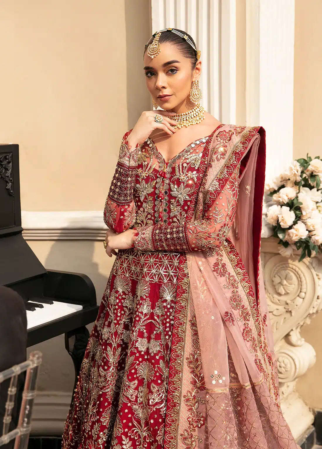 Gulaal | Wedding Collection 23 | ZIVA (GL-WU-23V1-02) - House Of Anaya
