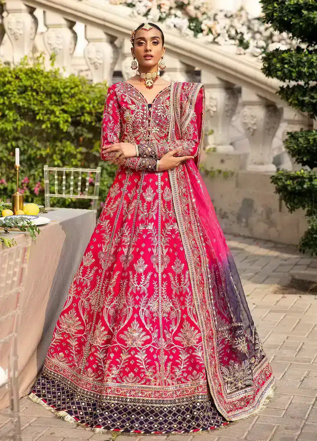 Gulaal | Wedding Collection 23 | NUHA (GL-WU-23V1-08) - House Of Anaya