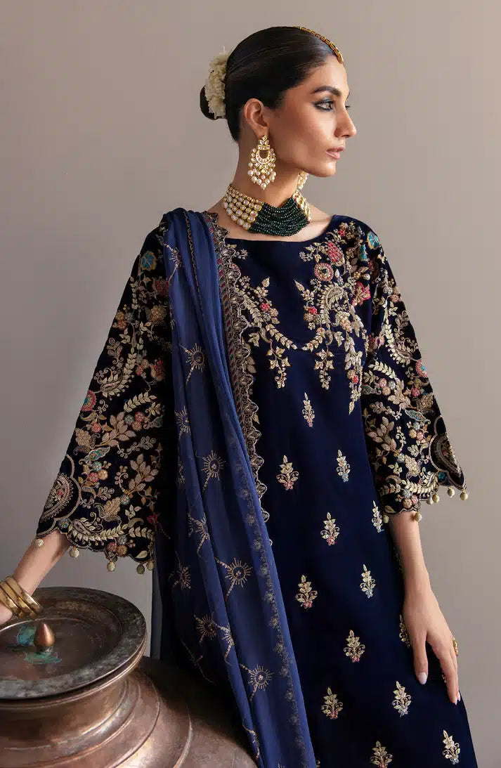 Emaan Adeel | Makhmal Velvet Edition 23 | MK-03 FALAK - House Of Anaya
