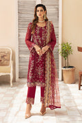 Ramsha | Chevron Chiffon Collection | A-907 - House Of Anaya