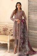 Ramsha | Chevron Chiffon Collection | A-908 - House Of Anaya