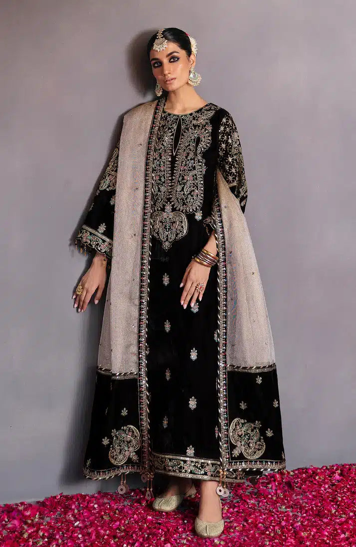 Emaan Adeel | Makhmal Velvet Edition 23 | MK-08 AQS - House Of Anaya