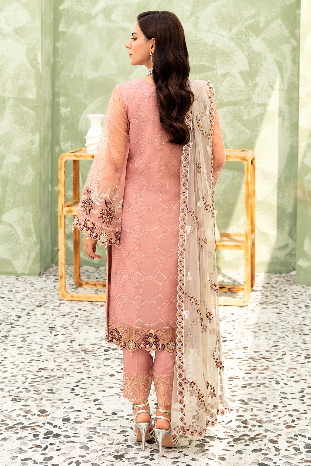 Ramsha | Minhal Organza Collection | M-903 - House Of Anaya